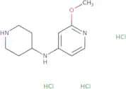 2-Methoxy-N-(piperidin-4-yl)pyridin-4-amine trihydrochloride
