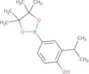 2-(Propan-2-yl)-4-(4,4,5,5-tetramethyl-1,3,2-dioxaborolan-2-yl)phenol
