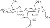 4-O-(2-Acetamido-2-deoxy-3,4,6-tri-O-acetyl-b-D-glucopyranosyl)-1,6-di-O-benzyl-2-deoxy-a-D-murami…