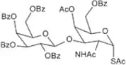 Acetyl 2-acetamido-4-O-acetyl-6-O-benzoyl-2-deoxy-3-O-(2,3,4,6-tetra-O-benzoyl-b-D-galactopyranosy…