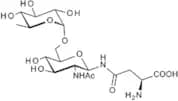 N-[2-Acetamido-2-deoxy-6-O-(a-L-fucopyranosyl)-D-glucopyranosyl]-L-asparagine