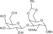 Benzyl 2-acetamido-4,6-O-benzylidene-2-deoxy-3-O-(b-D-galactopyranosyl)-a-D-galactopyranoside