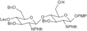 4-Methoxyphenyl 4-O-(3,6-di-O-benzyl-2-deoxy-4-O-levulinoyl-2-phthalimido-b-D-glucopyranosyl)-3-O-…
