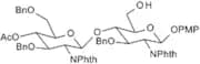 4-Methoxyphenyl 4-O-(4-O-acetyl-3,6-di-O-benzyl-2-deoxy-2-phthalimido-b-D-glucopyranosyl)-3-O-benz…