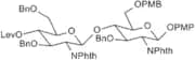 4-Methoxyphenyl 4-O-(3,6-di-O-benzyl-2-deoxy-4-O-levulinoyl-2-phthalimido-b-D-glucopyranosyl)-3-O-…