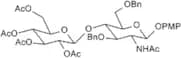 4-Methoxyphenyl 2-acetamido-4-O-(2,3,4,6-tri-O-acetyl-b-D-glucopyranosyl)-3,6-di-O-benzyl-2-deoxy-…