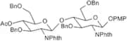 4-Methoxyphenyl 4-O-(4-O-acetyl-3,6-di-O-benzyl-2-deoxy-2-phthalimido-b-D-glucopyranosyl)-3,6-di-O…