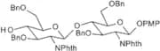 4-Methoxyphenyl 4-O-(3,6-di-O-benzyl-2-deoxy-2-phthalimido-b-D-glucopyranosyl)-3,6-di-O-benzyl-2-d…