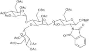 4-Methoxyphenyl 4-O-[2-O-acetyl-3,4-di-O-(2,3,4,6-tetra-O-acetyl-a-D-mannopyranosyl)-6-O-benzyl-b-…