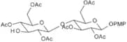 4-Methoxyphenyl 2,3,6-O-acetyl-4-O-(2,4,6-tri-O-acetyl-b-D-galactopyranosyl)-b-D-glucopyranoside
