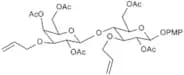 4-Methoxyphenyl 2,6-di-O-acetyl-4-O-[2,4,6-tri-O-acetyl-3-O-allyl-b-D-galactopyranosyl]-3-O-allyl-…