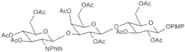 4-Methoxyphenyl 2,3,6-tri-O-acetyl-4-O-[2,4,6-tri-O-acetyl-3-O-(3,4,6-tri-O-acetyl-2-deoxy-2-phtha…