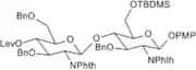 4-Methoxyphenyl 4-O-(3,6-di-O-benzyl-2-deoxy-4-O-levulinoyl-2-phthalimido-b-D-glucopyranosyl)-3-O-…