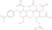 4-Nitrophenyl 2-acetamido-2-deoxy-3-O-(2,3,4,6-tetra-O-acetyl-β-D-galactopyranosyl)-α-D-galactopyr…