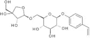 p-Vinylphenyl O-[b-D-apiofuranosyl-(1-6)]-b-D-glucopyranoside