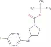 (R)-3-(5-Fluoro-pyrimidin-2-ylamino)-pyrrolidine-1-carboxylic acid tert-butyl ester