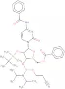 N4-Benzoyl-5'-O-benzoyl-2'-O-tert-butyldimethylsilylcytidine 3'-CE phosphoramidite
