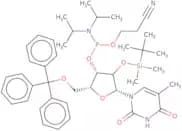 2'-O-tert-Butyldimethylsilyl-5'-O-tritylthymidine 3'-CE phosphoramidite