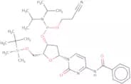 N4-Benzoyl-5'-O-tert-butyldimethylsilyl-2'-deoxycytidine 3'-CE phosphoramidite
