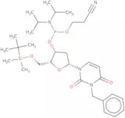 N3-Benzyl-5'-O-tert-butyldimethylsilyluridine 3'-CE phosphoramidite