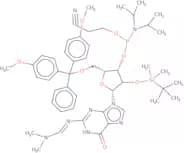 2'-O-tert-Butyldimethylsilyl-N2-DMF-5'-O-DMT-guanosine 3'-CE phosphoramidite