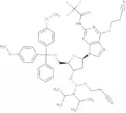 6-(2-Cyanoethylthio)-2'-deoxy-5'-O-DMT-N2-trifluoroacetylguanosine 3'-CE phosphoramidite
