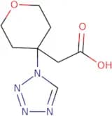 2-[4-(1H-1,2,3,4-Tetrazol-1-yl)oxan-4-yl]acetic acid