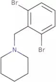 1-(2,6-Dibromobenzyl)piperidine