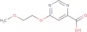 6-(2-Methoxyethoxy)pyrimidine-4-carboxylic acid