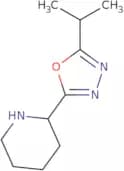 2-[5-(Propan-2-yl)-1,3,4-oxadiazol-2-yl]piperidine