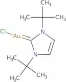 Chloro[1,3-bis(1,1'-dimethylethyl)2H-imidazol-2-ylidene]gold(I)