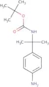 tert-butyl N-[2-(4-aminophenyl)propan-2-yl]carbamate