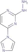 2-Hydrazinyl-4-(1H-imidazol-1-yl)pyrimidine