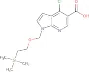 4-Chloro-1-((2-(trimethylsilyl)ethoxy)methyl)-1H-pyrrolo[2,3-b]pyridine-5-carboxylic acid