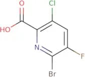 6-Bromo-3-chloro-5-fluoropicolinic acid
