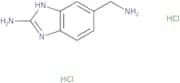 5-(Aminomethyl)-1H-1,3-benzodiazol-2-amine dihydrochloride