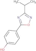 4-(3-Isopropyl-1,2,4-oxadiazol-5-yl)phenol