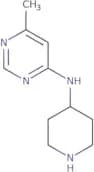 6-Methyl-N-(piperidin-4-yl)pyrimidin-4-amine