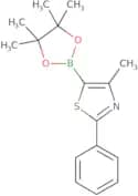 4-Methyl-2-phenyl-5-(4,4,5,5-tetramethyl-1,3,2-dioxaborolan-2-yl)-1,3-thiazole