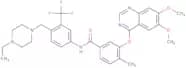3-(6,7-Dimethoxyquinazolin-4-yloxy)-N-(4-((4-ethylpiperazin-1-yl)methyl)-3-(trifluoromethyl)phenyl…