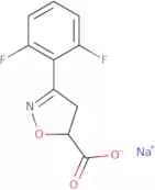 Sodium 3-(2,6-difluorophenyl)-4,5-dihydro-1,2-oxazole-5-carboxylate