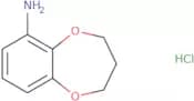 3,4-Dihydro-2H-1,5-benzodioxepin-6-amine hydrochloride