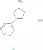 (3R)-1-(Pyrazin-2-yl)pyrrolidin-3-amine dihydrochloride