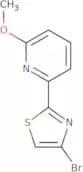 4-Bromo-2-(6-methoxypyridin-2-yl)thiazole