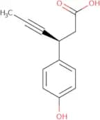 (3S)-3-(4-Hydroxyphenyl)-4-hexynoic acid ee