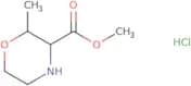 Methyl (2R,3S)-2-methylmorpholine-3-carboxylate hydrochloride