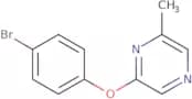 2-(4-Bromophenoxy)-6-methylpyrazine