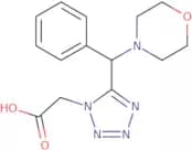 (5-[Morpholin-4-yl(phenyl)methyl]-1H-tetrazol-1-yl)acetic acid