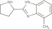 4-Methyl-2-pyrrolidin-2-yl-1H-benzimidazole