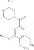 3-Methyl-1-(3,4,5-trimethoxybenzoyl)piperazine